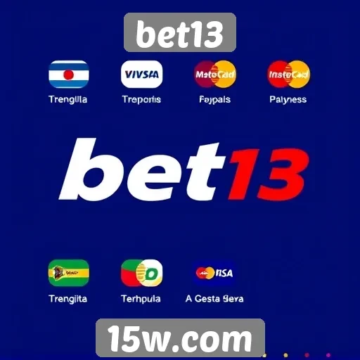 Explorando opções de pagamento disponíveis no bet13